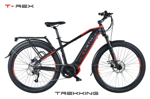 EARTH T-REX 650B SP TREKKING EMTB 48V 250W MID DRIVE - Bikemore ...