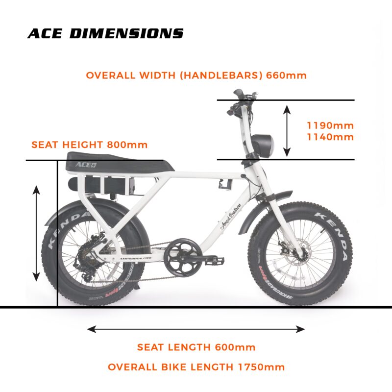 ACE-X PLUS from AMPD BROS FAT TYRE ELECTRIC BIKE - Bikemore Electric ...